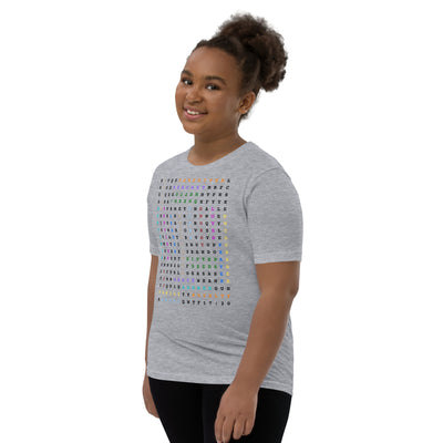 Hello QUEEN Youth Short Sleeve Unisex T-Shirt